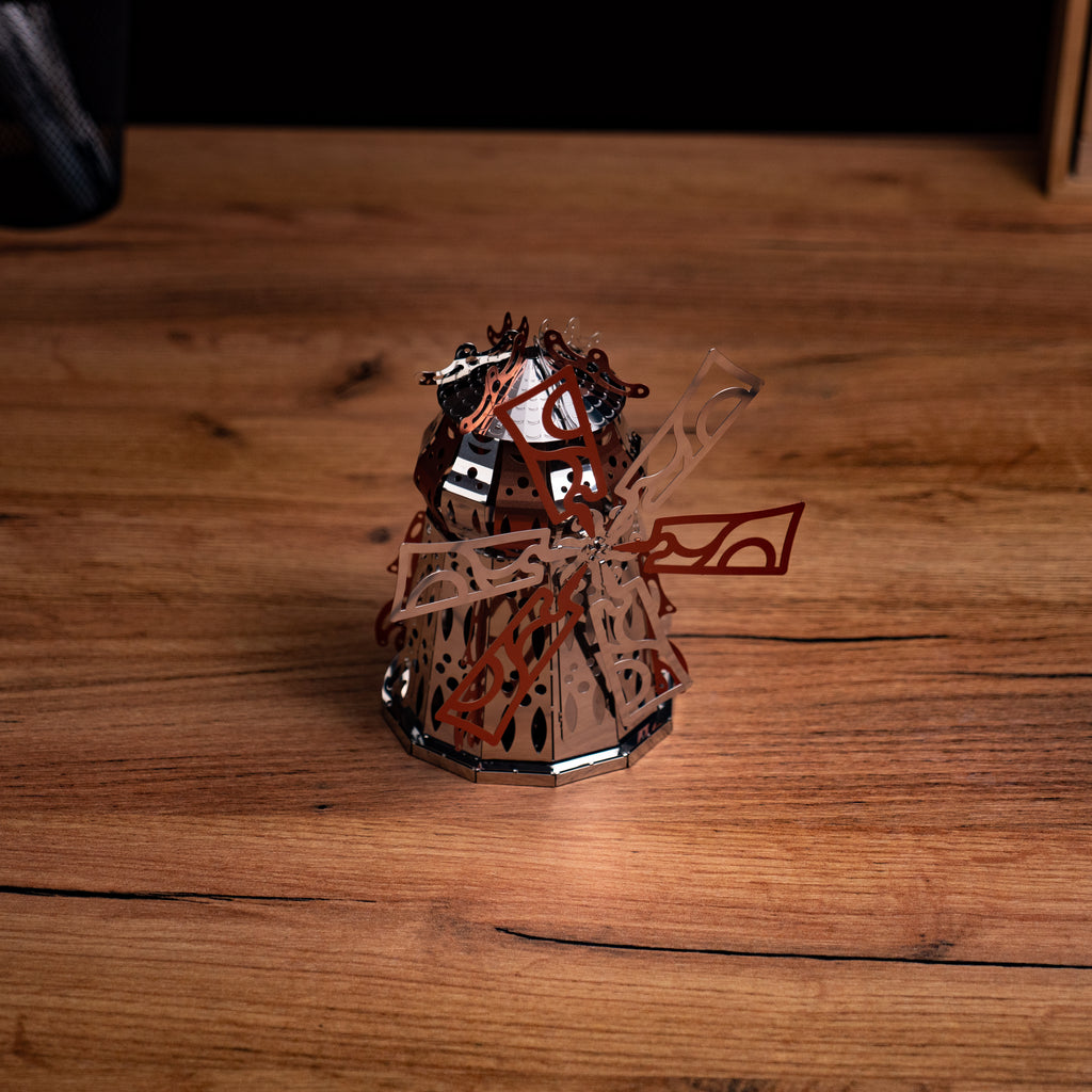 Metal Time Mysterious Mill Windmill - DIY Metal Model Kit