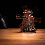 Metal Time Mysterious Mill Windmill - DIY Metal Model Kit