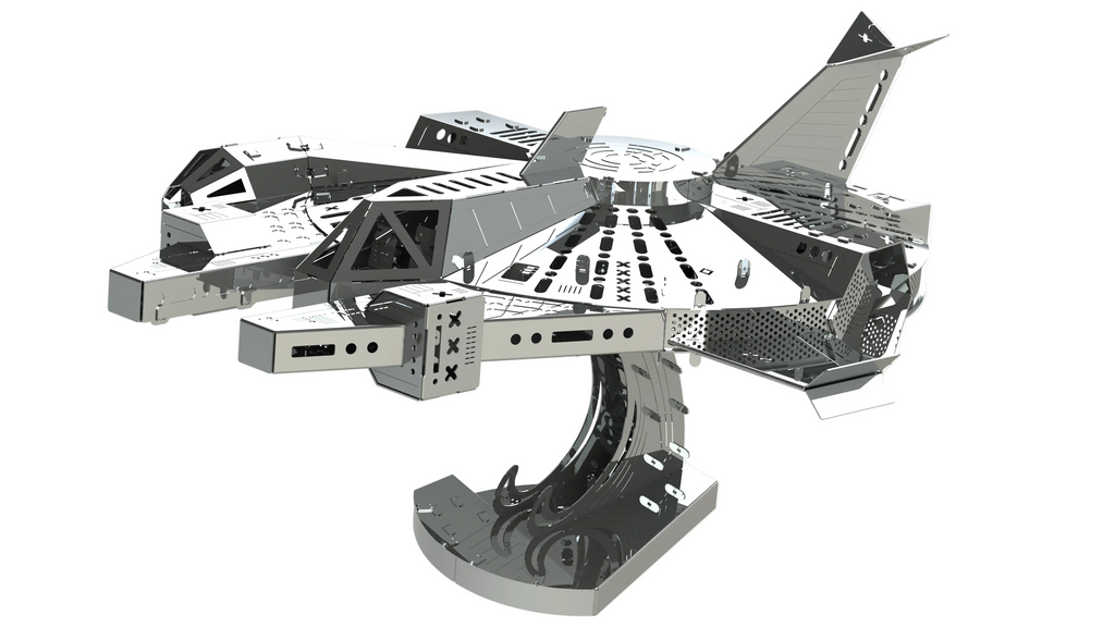 Metal Time Nebula Scout Starship – DIY Metal Model Kit