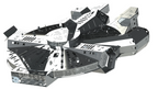 Metal Time Nebula Scout Starship – DIY Metal Model Kit