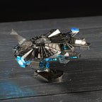 Metal Time Nebula Scout Starship – DIY Metal Model Kit
