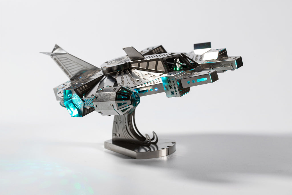 Metal Time Nebula Scout Starship – DIY Metal Model Kit