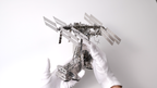 Metal Time Astronauts Lodge Space Station – DIY Metal Model Kit