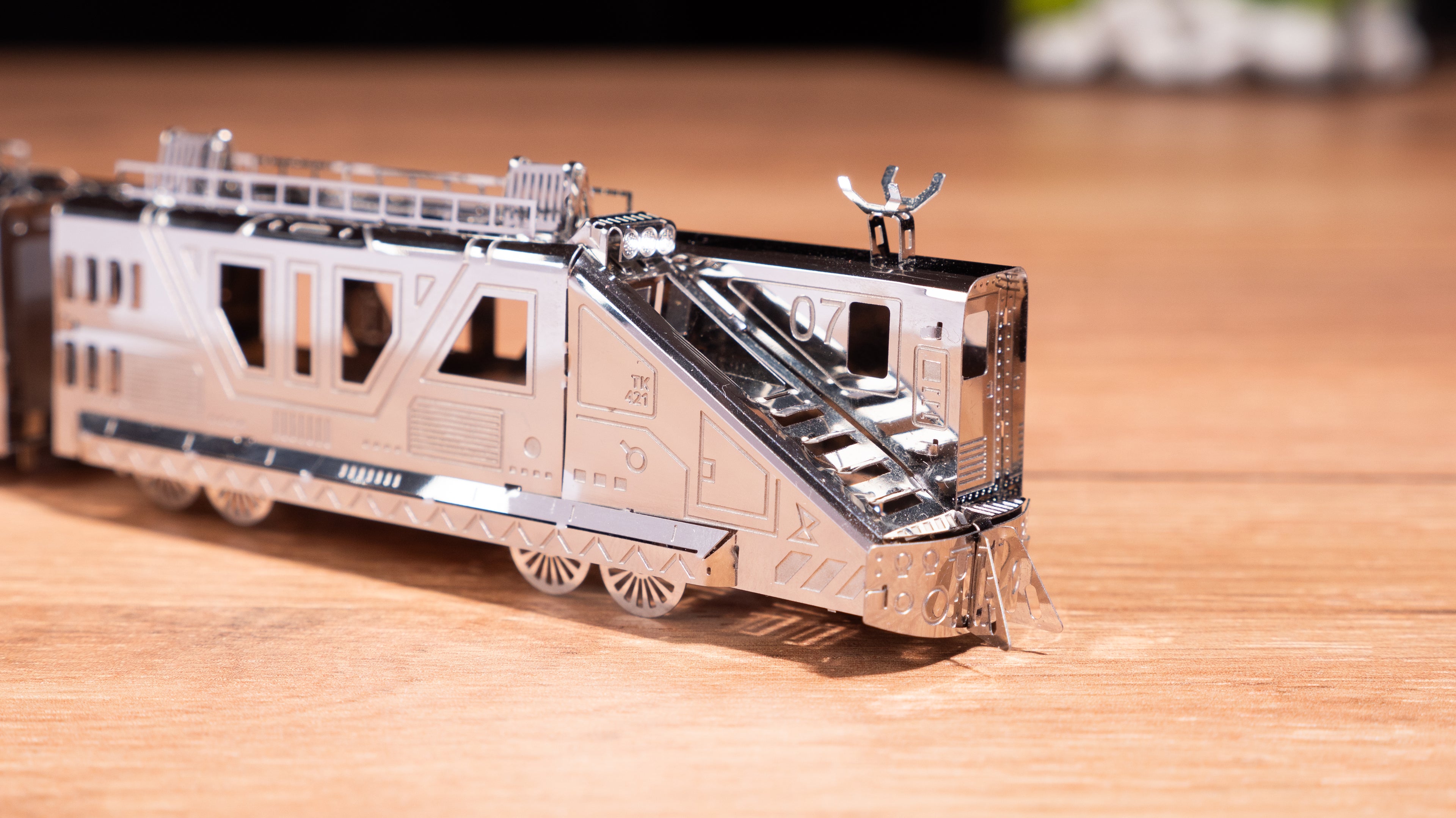 Metal Time Night Rider 3000 Armoured Train – DIY Metal Model Kit