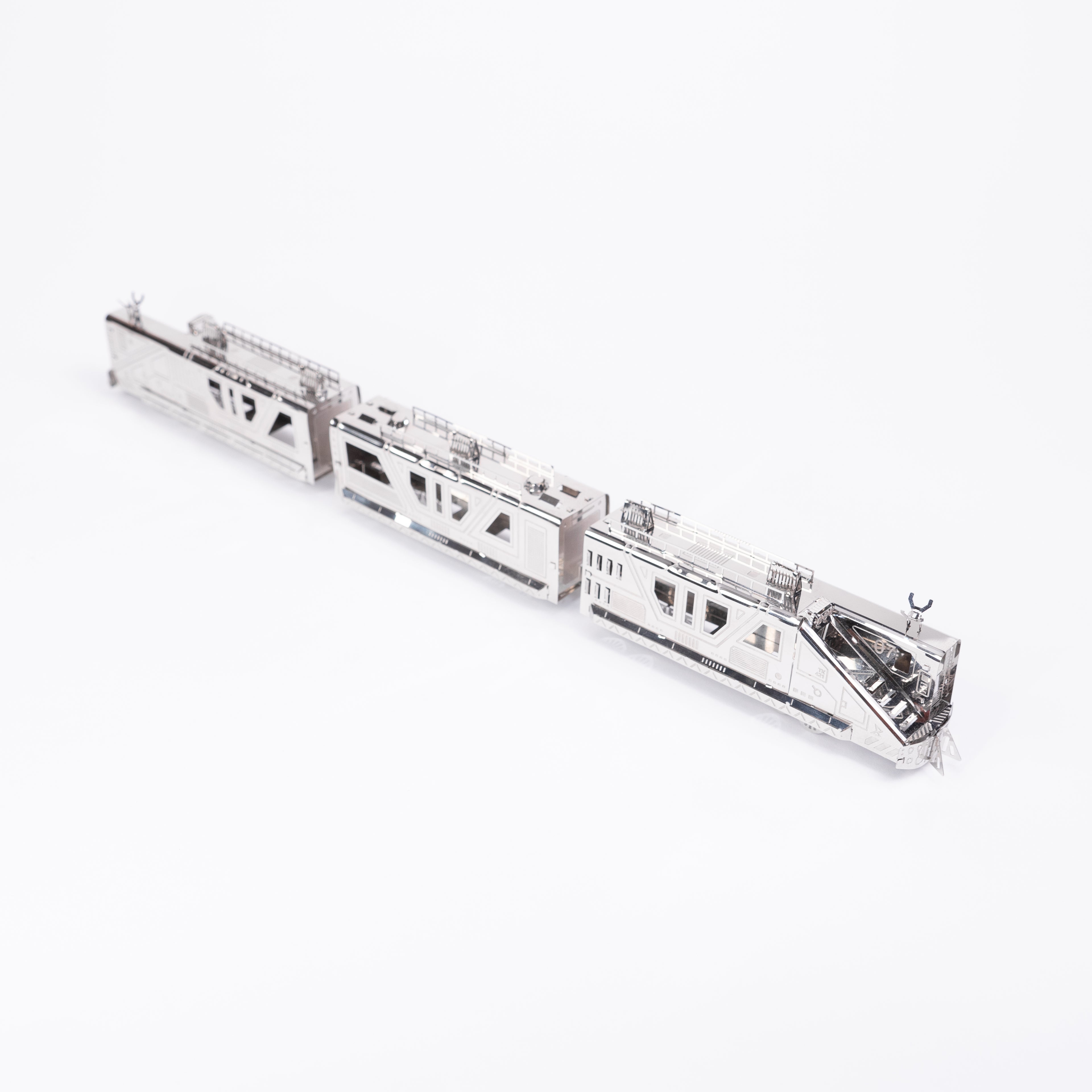 Metal Time Night Rider 3000 Armoured Train – DIY Metal Model Kit