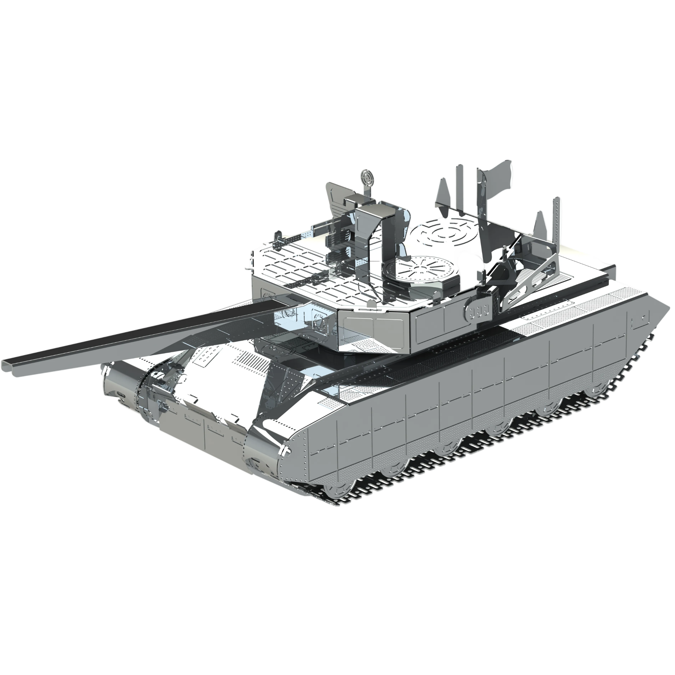 Metal Time OPLOT T-84 Tank – DIY Metal Model Kit