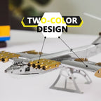 Metal Time Caspian Sea Monster Ekranoplan - DIY Metal Model Kit