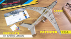 Metal Time AN-225 Mriya Official Exclusive Edition Double Color - DIY Metal Model Kit