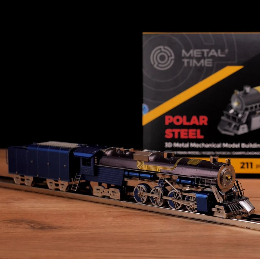 Metal Time Polar Steel Magic Express Color Version – DIY Metal Model Kit