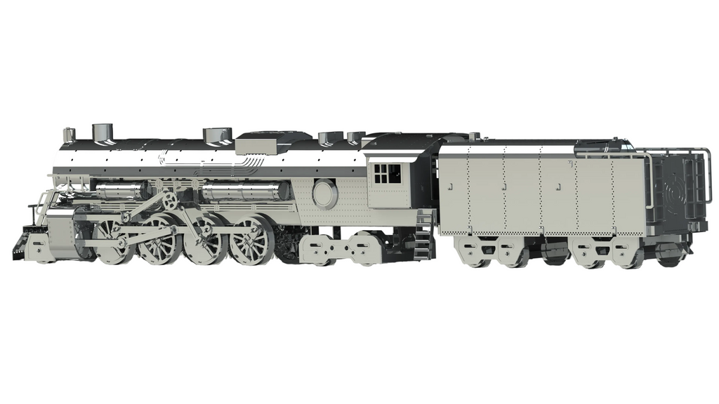 Metal Time Polar Steel Magic Express Mechanical Steam Train – DIY Metal Model Kit