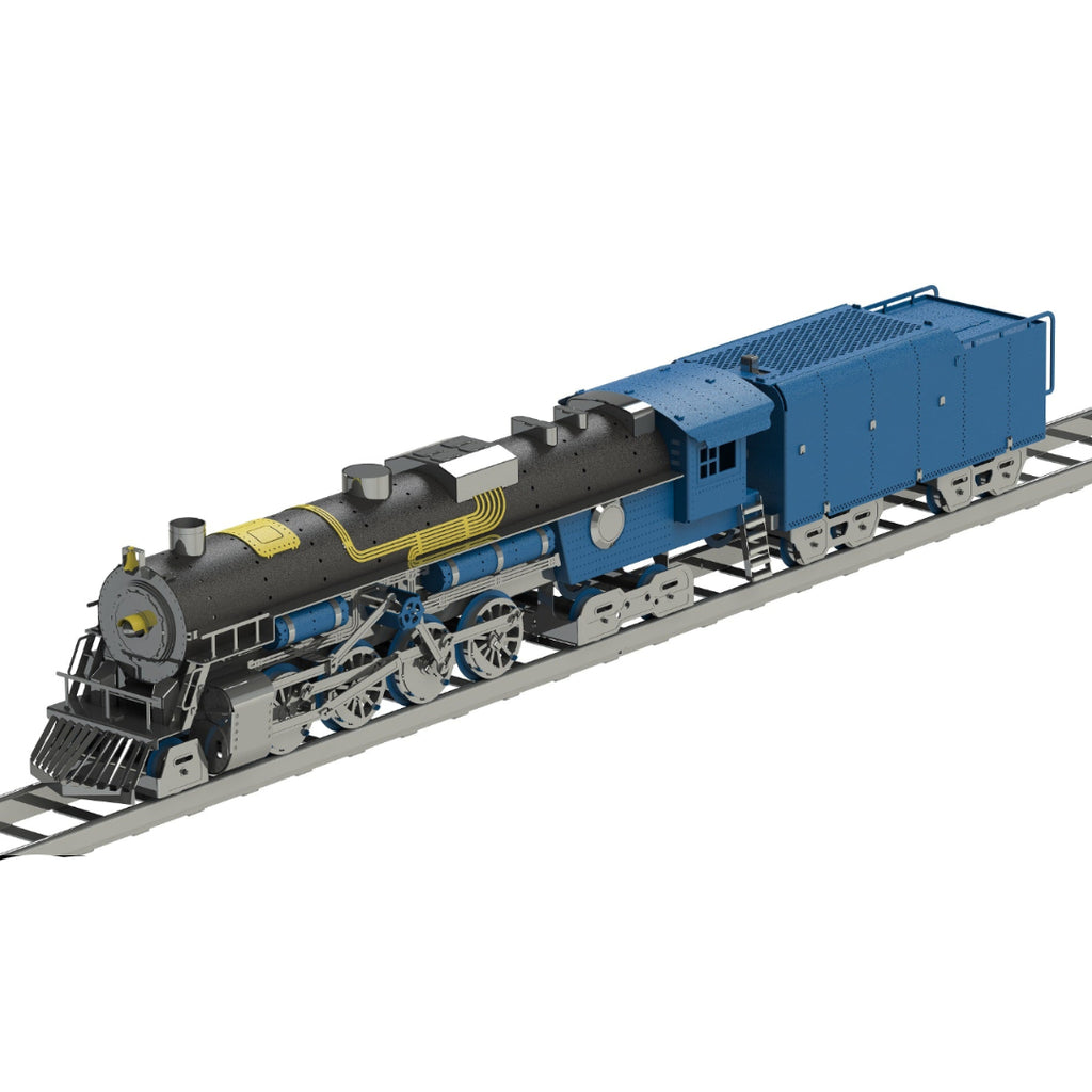 Metal Time Polar Steel Magic Express Color Version – DIY Metal Model Kit