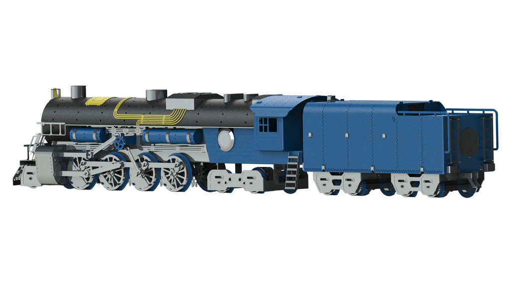 Metal Time Polar Steel Magic Express Color Version – DIY Metal Model Kit