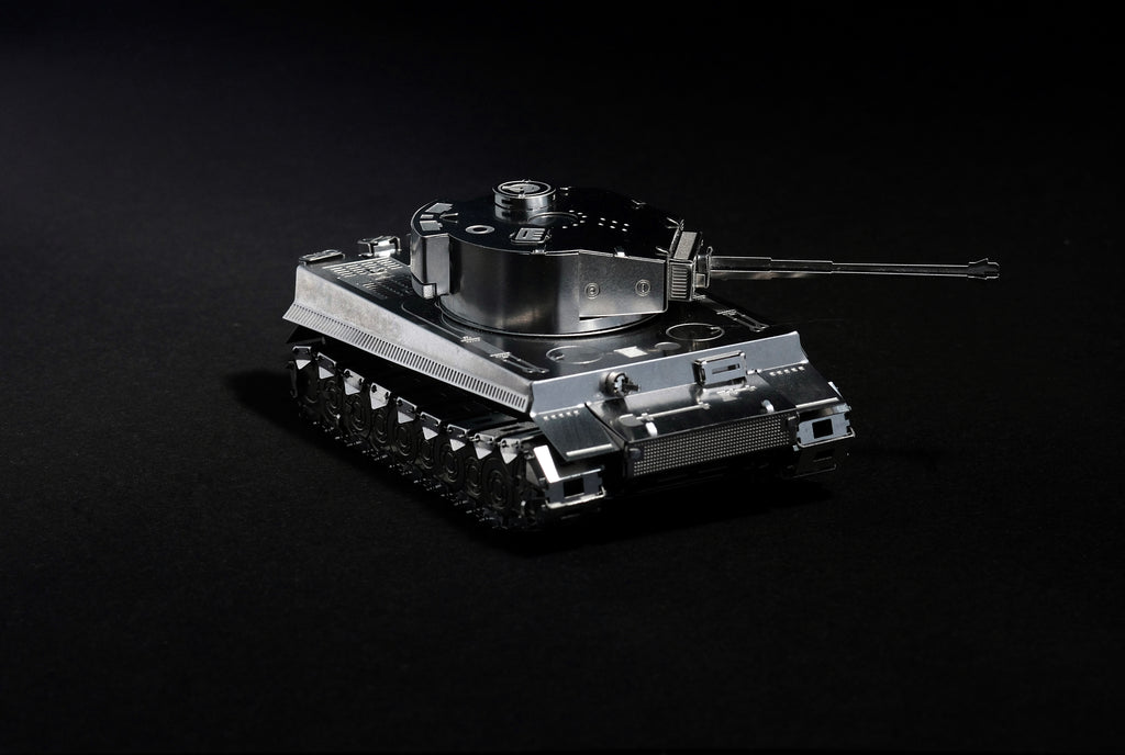 Metal Time Tiger Ponderous Panzer Tank – DIY Metal Model Kit