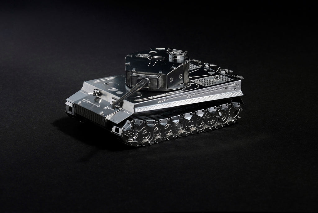 Metal Time Tiger Ponderous Panzer Tank – DIY Metal Model Kit