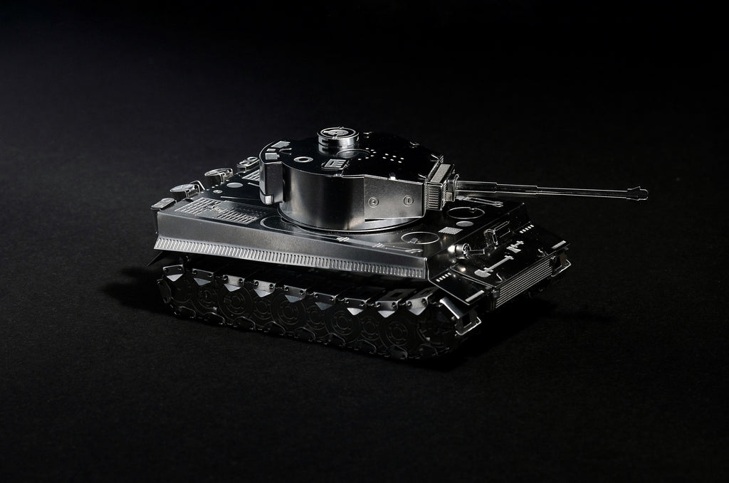 Metal Time Tiger Ponderous Panzer Tank – DIY Metal Model Kit