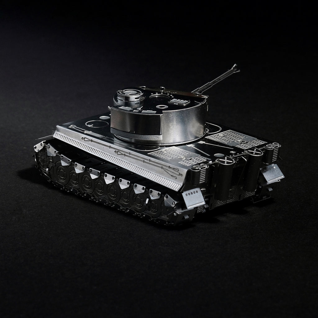 Metal Time Tiger Ponderous Panzer Tank – DIY Metal Model Kit