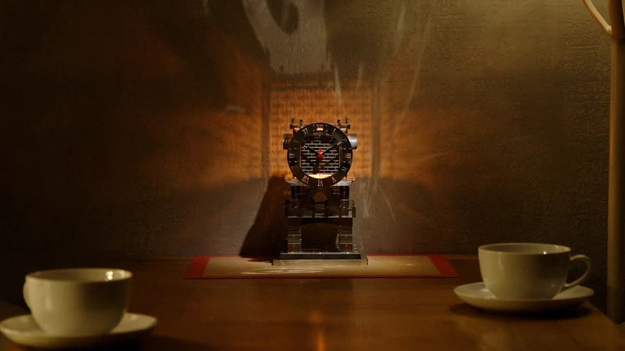 Metal Time Master of Time Stand Clock - DIY Metal Model Kit