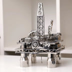 Metal Time Treasure Finder Oil Rig - DIY Metal Model Kit
