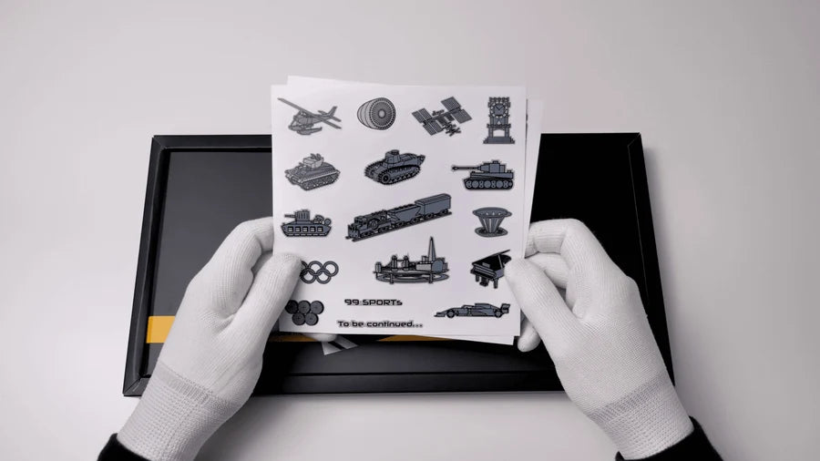 Metal Time Treasure Finder Oil Rig - DIY Metal Model Kit