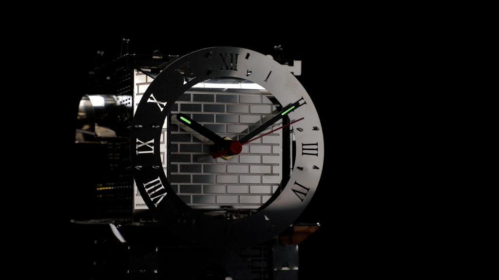 Metal Time Master of Time Stand Clock - DIY Metal Model Kit