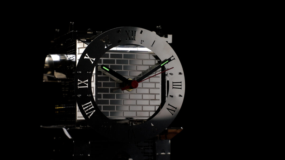 Metal Time Master of Time Stand Clock - DIY Metal Model Kit