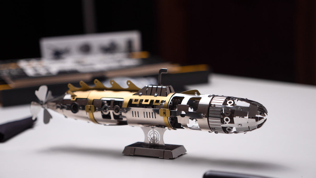 Metal Time Elusive Nautilus Submarine - DIY Metal Model Kit