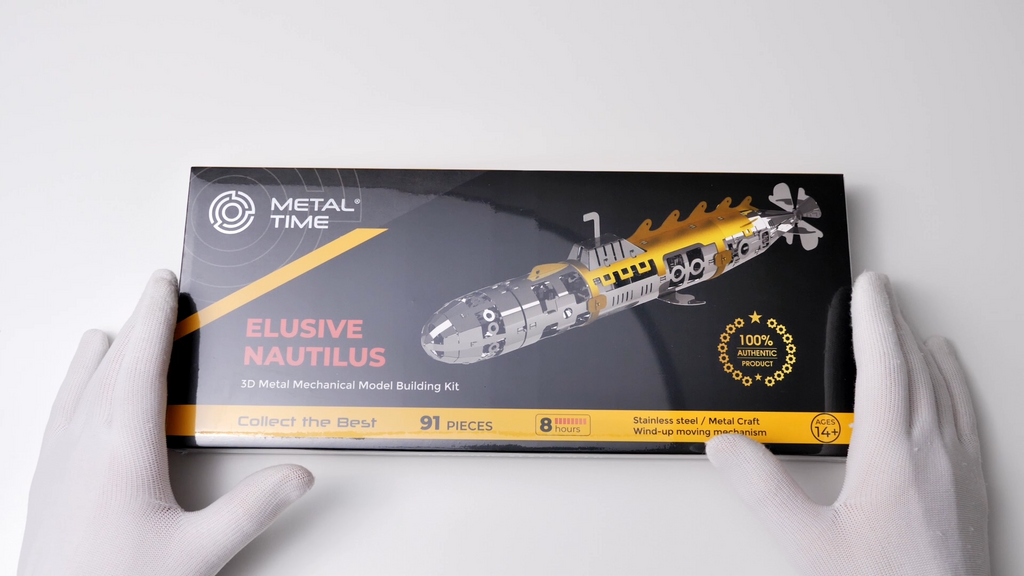 Metal Time Elusive Nautilus Submarine - DIY Metal Model Kit