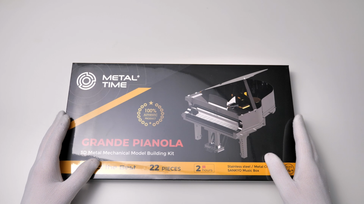 Metal Time Grande Pianola - DIY Metal Model Kit
