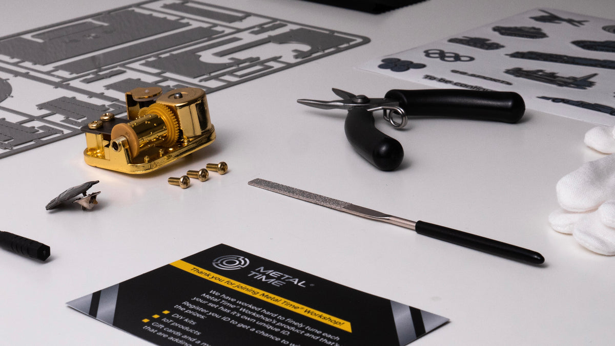 Metal Time Grande Pianola - DIY Metal Model Kit