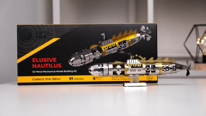 Metal Time Elusive Nautilus Submarine - DIY Metal Model Kit