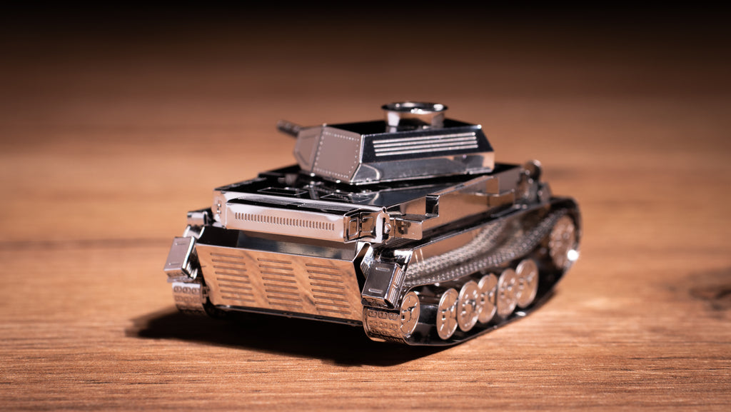 Metal Time Pz.Kpfw. II Ausf.G Tank – DIY Metal Model Kit