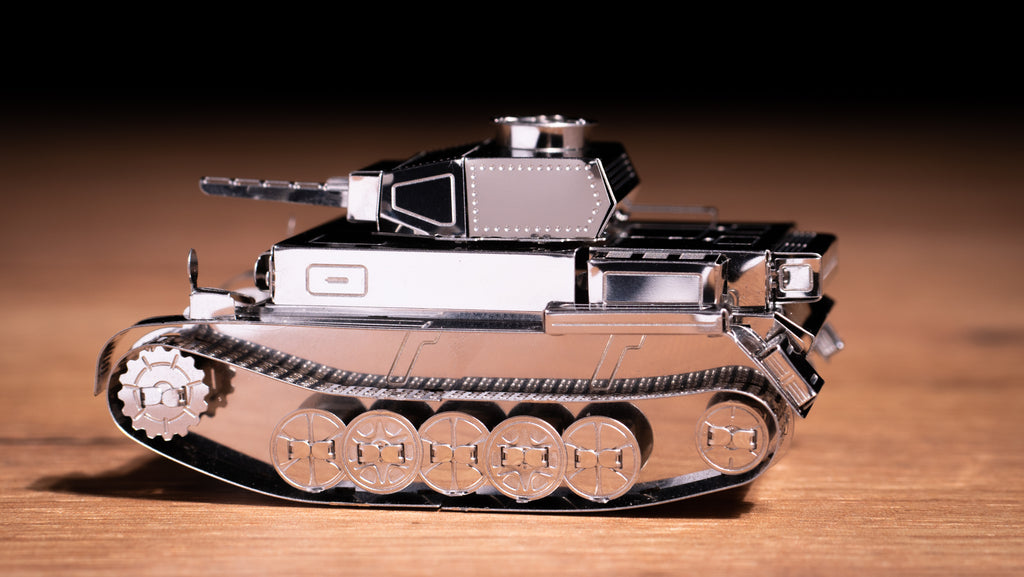 Metal Time Pz.Kpfw. II Ausf.G Tank – DIY Metal Model Kit