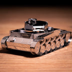 Metal Time PZ.KPFW. II Tank – DIY Metal Model Kit