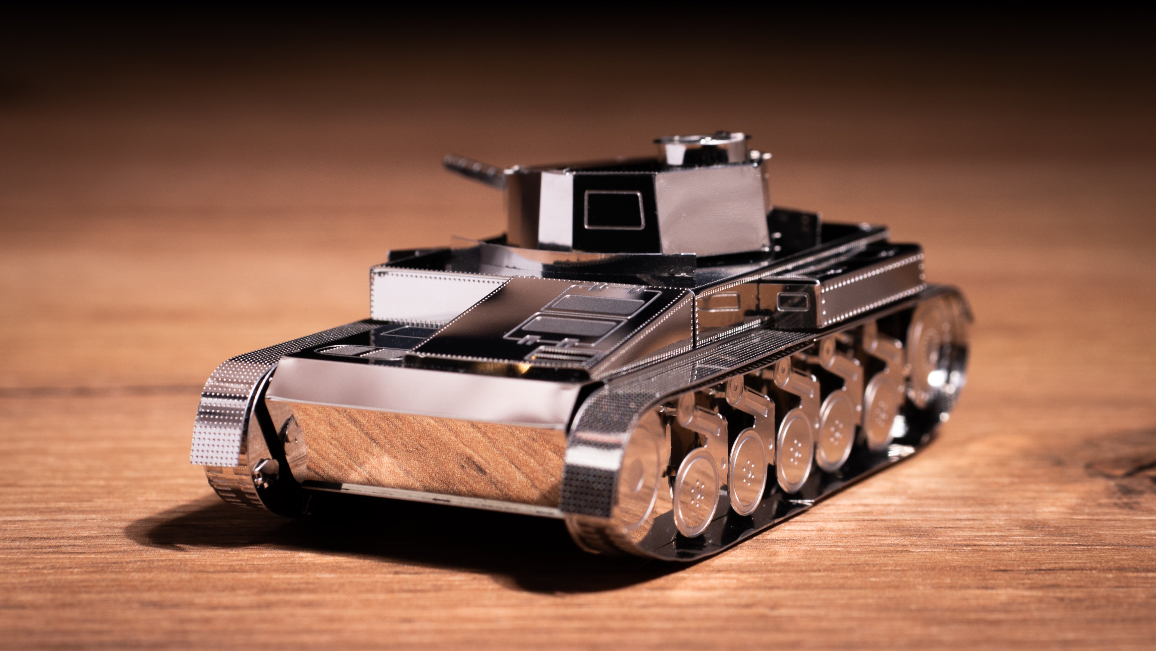 Metal Time PZ.KPFW. II Tank – DIY Metal Model Kit