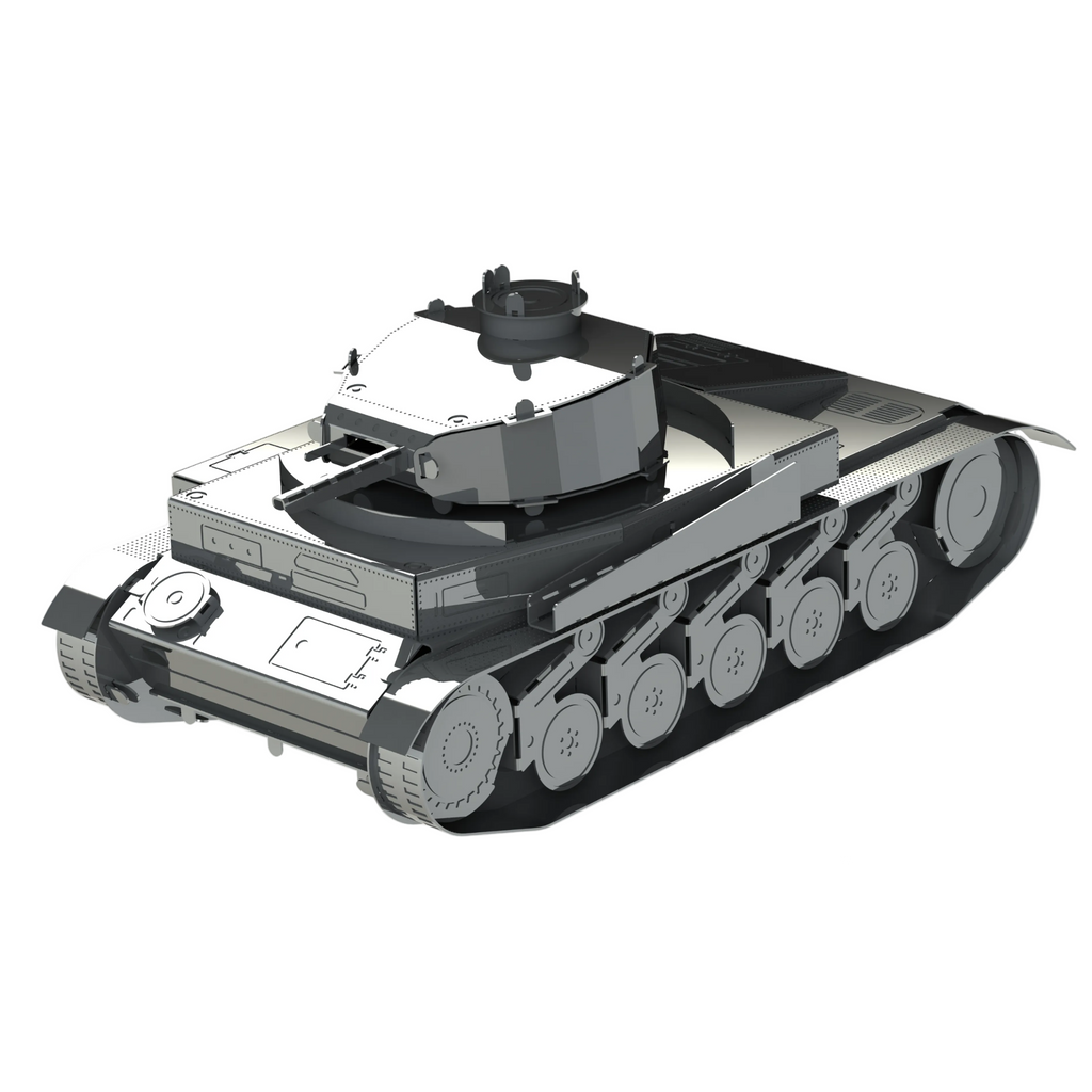Metal Time PZ.KPFW. II Tank – DIY Metal Model Kit