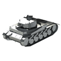 Metal Time PZ.KPFW. II Tank – DIY Metal Model Kit