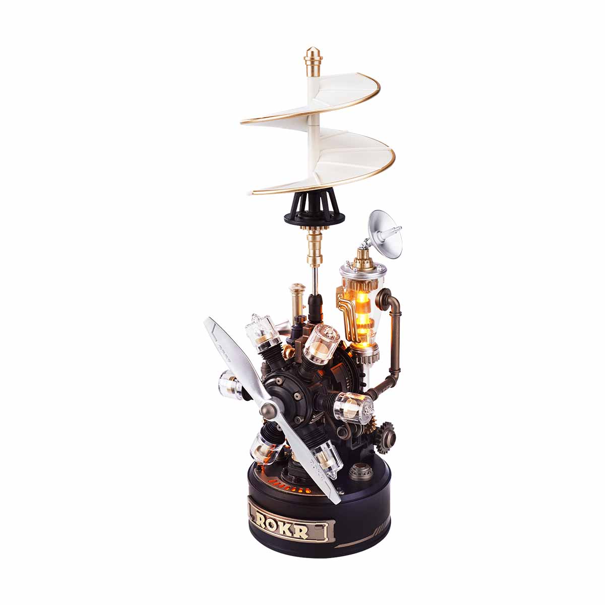 Da Vinci Helicopter – 3D Wooden Mechanical Model Kit