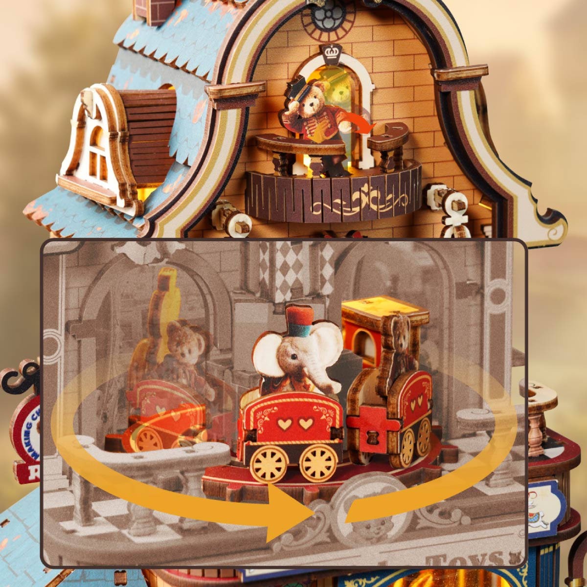 Rokr Happyduke Toys – DIY Mechanical Model Kit