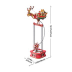 Santa on Sleigh – 3D Wooden Pendulum Balance Toy Kit