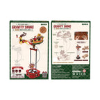 Santa on Sleigh – 3D Wooden Pendulum Balance Toy Kit