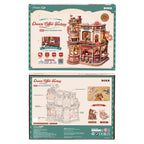 Dream Coffee Factory – 3D Wooden Mechanical Music Box Kit