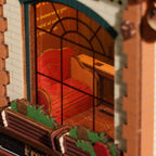 Dream Coffee Factory – 3D Wooden Mechanical Music Box Kit