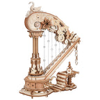 Magic Harp – 3D Wooden Mechanical Music Box Kit