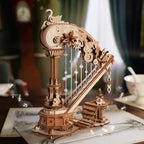 Magic Harp – 3D Wooden Mechanical Music Box Kit