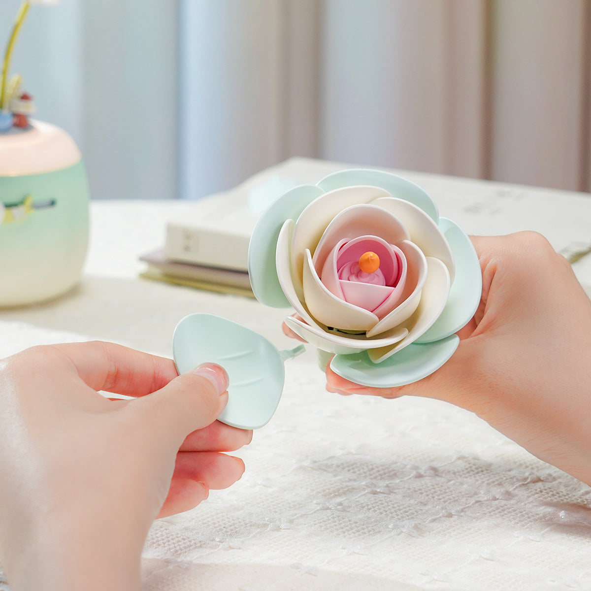 Camellia Flower Lamp Collection – DIY Flower Night Light Kit