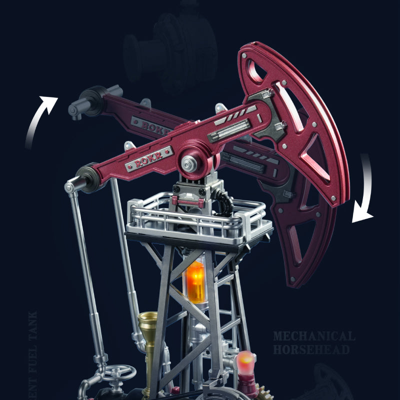 Oil Extractor – 3D Mechanical Industrial Model Kit