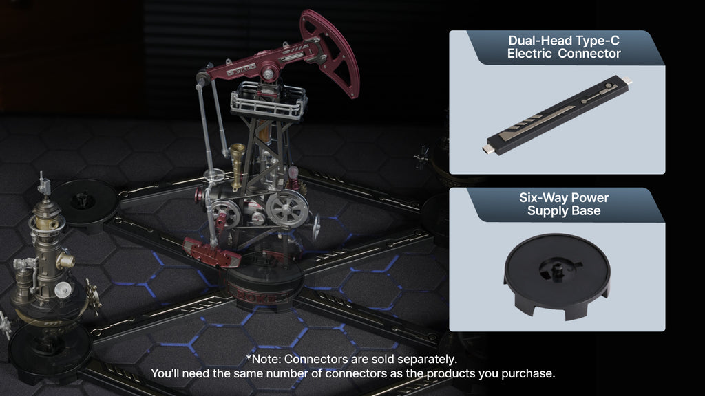 Oil Extractor – 3D Mechanical Industrial Model Kit