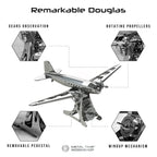 Metal Time Remarkable Douglas DC-3 - DIY Metal Model Kit