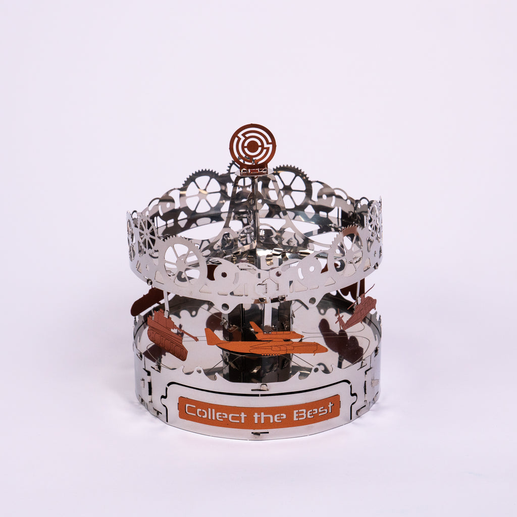 Metal Time Riding the Best Carousel - DIY Metal Model Kit