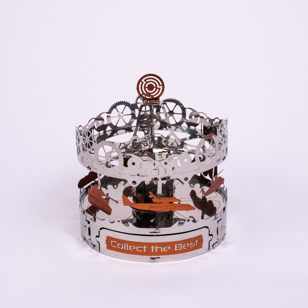 Metal Time Riding the Best Carousel - DIY Metal Model Kit